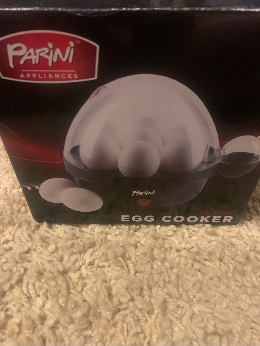 White Electric Egg Cooker
